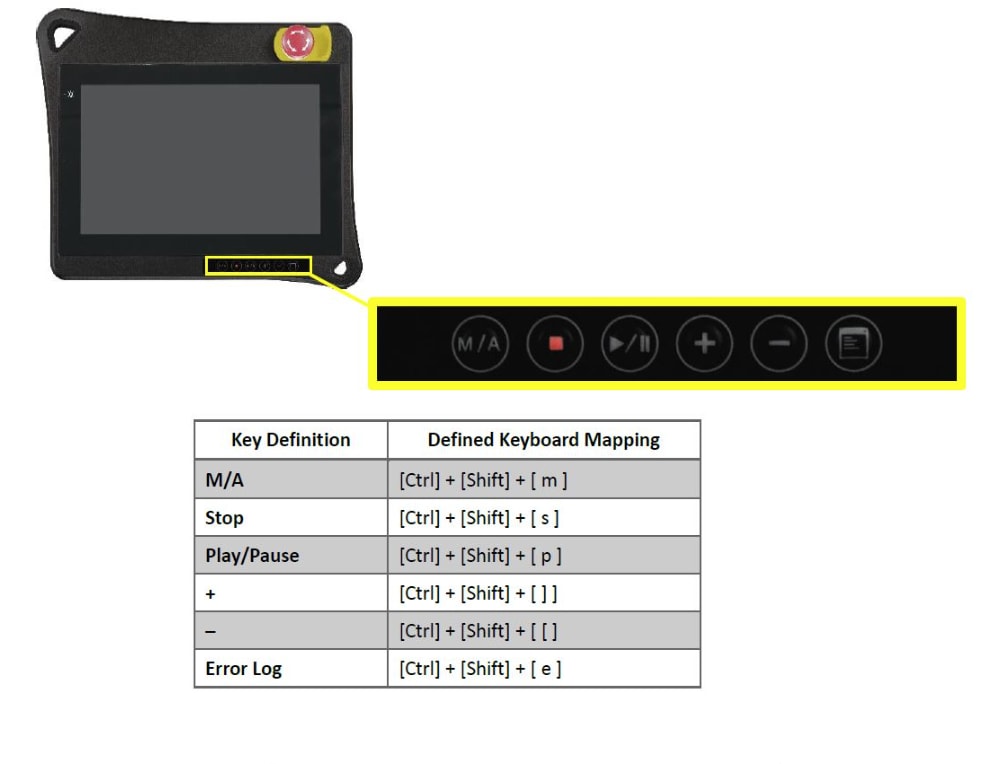 NexCOBOT TP-100-2 Teach Pendant